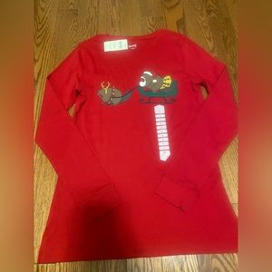 NWT Duluth Trading Co Christmas long sleeve T-shirt